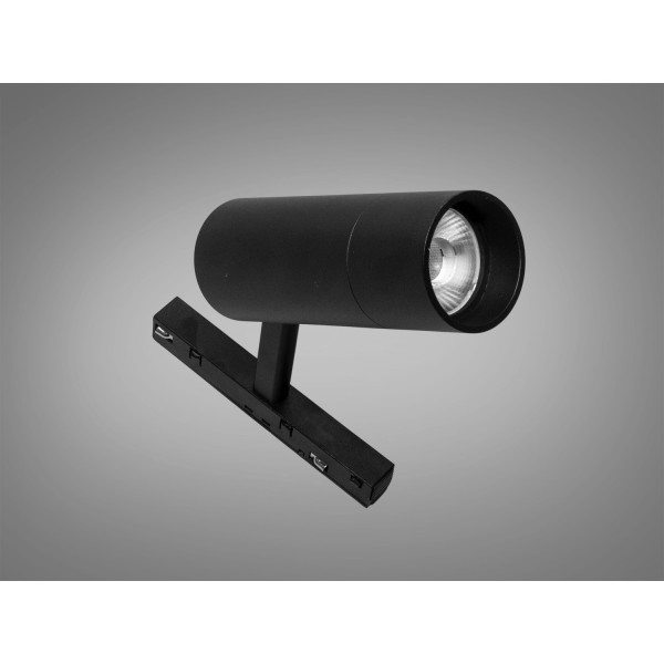 Магнітний трековий світильник направленого світла, 10 Вт, чорний Diasha QY-CX120B/10W-BK