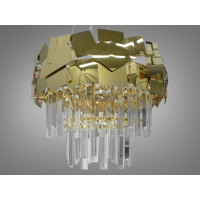 Люстра в спальню современная хрустальная Diasha 82211/400G