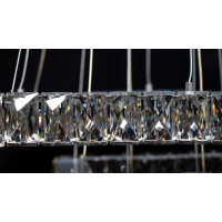 Хрустальная led люстра 7262-7A/280+160