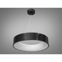 Світлодіодна люстра з підсвічуванням на пульті, 90 Вт, чорна Diasha 266-450BK