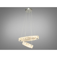 Люстра хрустальная светодиодная овал Linisoln 7242-7A/400+230