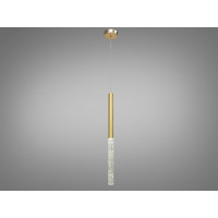 Сучасна світлодіодна люстра підвіс, 3W, золото Diasha 3007/1G