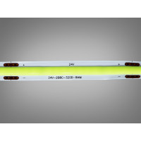 COB LED стрічка 24В, 320 діодів на метр, 8мм, зелений Diasha P24-COB-320-GREEN-20-8