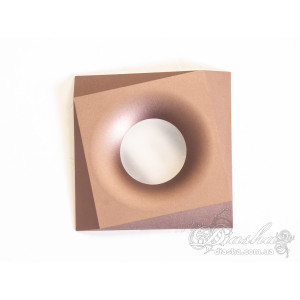 Врізний точковий світильник від українського бренду Diasha 160E-A26-BQ