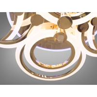 Люстра в зал 175W Diasha A8022/8GLED3colordimmer