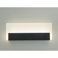 Оригінальний настінний світлодіодний світильник в кабінет, 6Вт, чорний Diasha MX2224-1BK