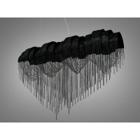 Люстра подвесная декоративная на 8 ламп DiashaL25D5/L1100BHR