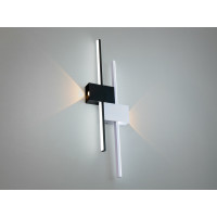 Лофтове світлодіодне настінне бра, 15W, чорний+білий Diasha 1562/600BK+WH