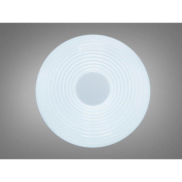 Пристельова кругла біла люстра таблетка потужністю 52 Вт, діаметром 40 см Diasha Y2-17/400WHITE