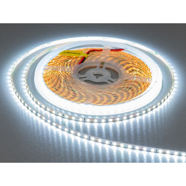 LED стрічка 12В, 120 діодів на метр, 5мм, холодний Diasha N12-2835-120-CW-20-5