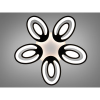Світлодіодна люстра 8054 Diasha 2528/5BKLED3colordimmer