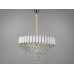 Підвісна люстра Diasha білий золото 8xE14 Diasha N9001-600WH+SGD