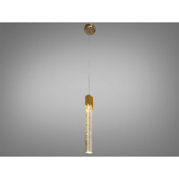 Стильний LED підвіс в стилі Нордік, 5W, золото Diasha A6552/1HGD