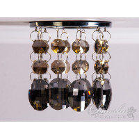 Точковий світильник із кришталевими підвісками Diasha 6042BCH-SM