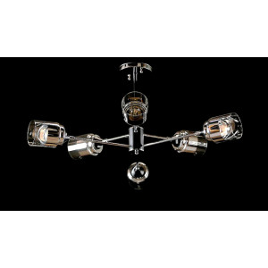 Люстра с плафонами  L91128/6 (CR+BLK) Splendid-Ray
260842
