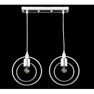 Подвесная люстра  L07481/2L (WHITE+GLITTER SILVER) Splendid-Ray
1002627