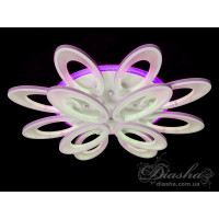 Светодиодная люстра Diasha 1673/8+4WH LED 3color dimmer 