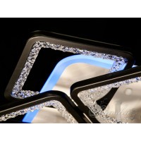 Люстра светодиодная с пультом 130W Diasha MX2557/4+4LED3colordimmer