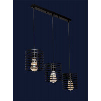 Люстра лофт подвесная белая Levistella 707P9150F-3 BK (500) 