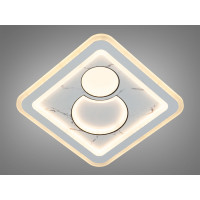 Сучасний квадратний світлодіодний світильник потужністю 52 Вт, білого кольору Diasha 6015-300x300