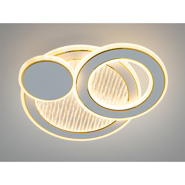 Стельова люстра LED Diasha біла 56Вт 3 модулі CCT Diasha 12535-240