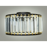 Современная хрустальная потолочная люстра светильник Diasha 8832-300BK