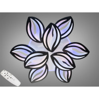 Люстры светодиодные в зал Diasha 8092/6+3BK LED 3color dimmer  