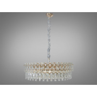 Кришталева люстра в зал золото Diasha D898-800G