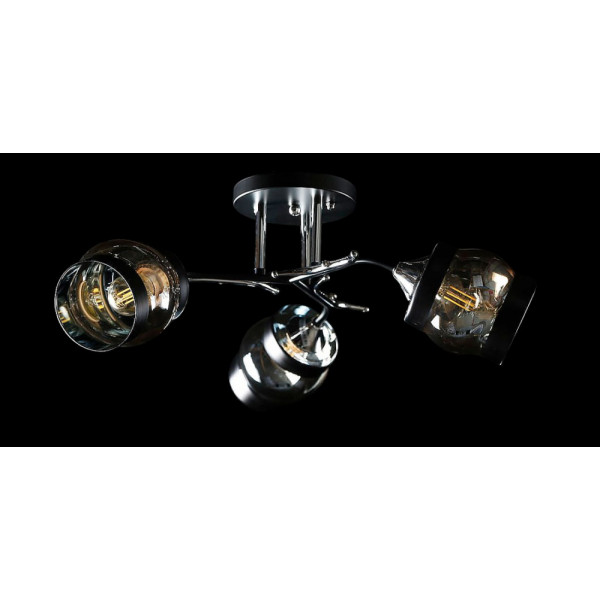 Люстра с плафонами  L91148/3 (BLK+CR) Splendid-Ray
260853
