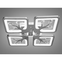 Cветодиодная люстра потолочная с пультом Diasha S8157/4HR LED 3color dimmer
