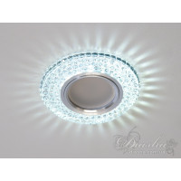 Точечные светильники с подсветкой Diasha 8129WH+PK 