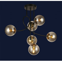 Люстра молекула Levistella  752L7914-6 BK+BK