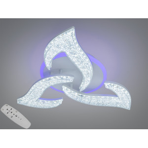 Стельова LED люстра Diasha біла 50W пульт димер 3 режими Diasha 2597/3WHLED3colordimmer
