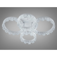 Стельова світлодіодна люстра біла 105W Diasha MX78204/2+2WH