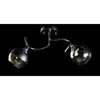 Люстра с плафонами  L2399B/2 (CR+BLK) Splendid-Ray
260786