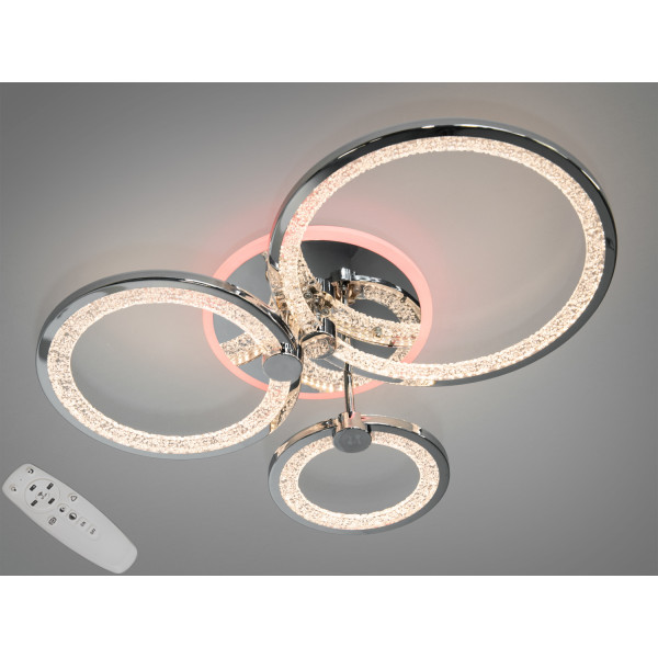 LED люстра с пультом управления 70W  Diasha 8180/3HRLED3colordimmer
