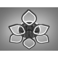 Cветодиодная люстра Diasha S8073/4+4BHR LED 3color dimmer