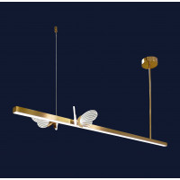 Люстра в детскую комнату с бабочками Levistella  918VP106 BRZ