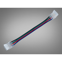 Конектор для RGB стрічки  Diasha PCON4pin/4pin-10mm-clear