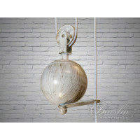 Люстра лофт подвесная на 1 плафон Diasha 9016-1WH-G