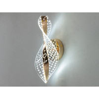 Оригінальний світлодіодний світильник на стіну, 6Вт, золото Diasha F3851-5