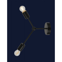 Бра светильник в стиле лофт Levistella 761LW171-2 BK