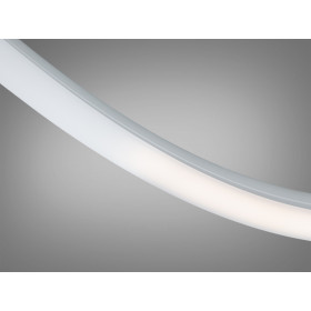 Гнучкий профіль для LED стрічки, накладний Diasha PLS-1018