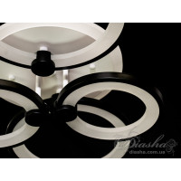Люстра в спальню с пультом потолочная 100W Diasha 8022/4LED3colordimmer
