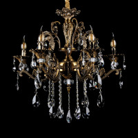 Люстра в зал или спальню хрустальные Splendid-Ray 253356
