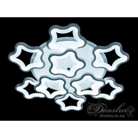 Cветодиодная люстра Diasha 1660/6+3WH LED 3color dimmer