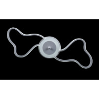 Люстра в зал или спальню светодиодная современная Splendid-Ray 2317 (WHITE)