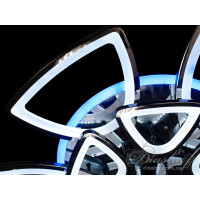 Cветодиодная люстра Diasha 8118/5+5BHR LED 3color dimmer 