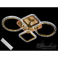 Cветодиодная люстра Diasha QX2521/2+2BR LED 3color dimmer Cветодиодная люстра Diasha QX2521/2+2BR LED 3color dimmer