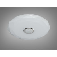 Стельова люстра LED біла 80 Вт RGB Bluetooth TUYA Diasha DB-8303/500RGB+MP3+TUYA